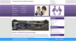 Desktop Screenshot of cardensurgery.co.uk